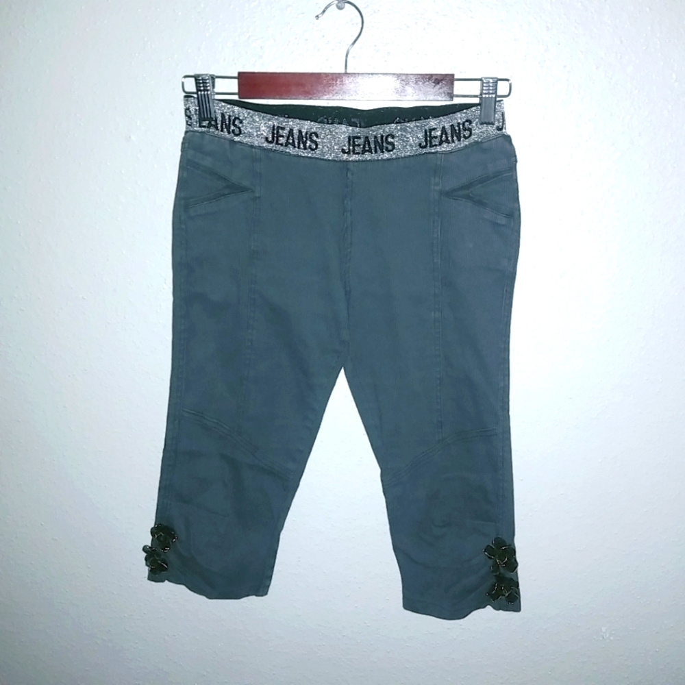Yapaijini Japanese Jeans S Gray Capri